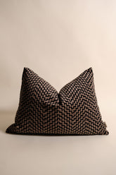 Cresta Kırlent Kılıfı - Siyah Kahverengi