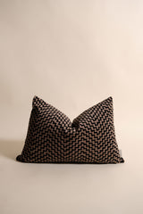 Cresta Kırlent Kılıfı - Siyah Kahverengi